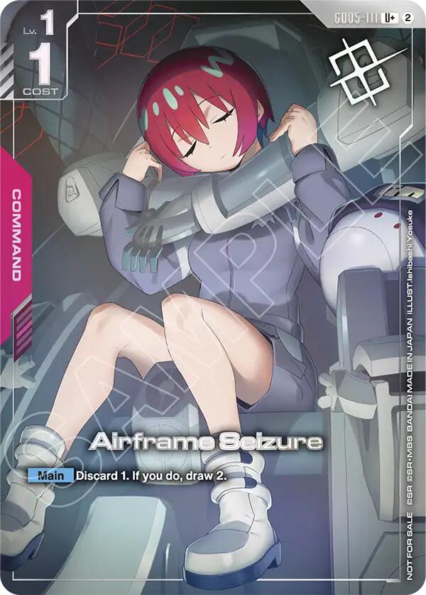Airframe Seizure (Store Tournament Winner Pack 06) (GD05-111) [Gundam Promotional Cards]