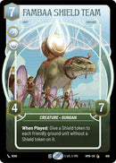 Fambaa Shield Team (808) (Prestige) (808) [Homeworlds]