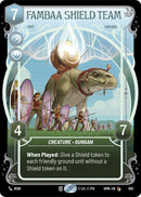 Fambaa Shield Team (856) (Prestige Foil) (856) [Homeworlds]