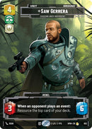 Saw Gerrera - Shadowlands Insurgent (893) (Prestige Foil) (893) [Homeworlds]