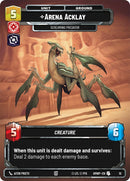Arena Acklay - Screaming Predator (10) (10) [Homeworlds: Weekly Play]