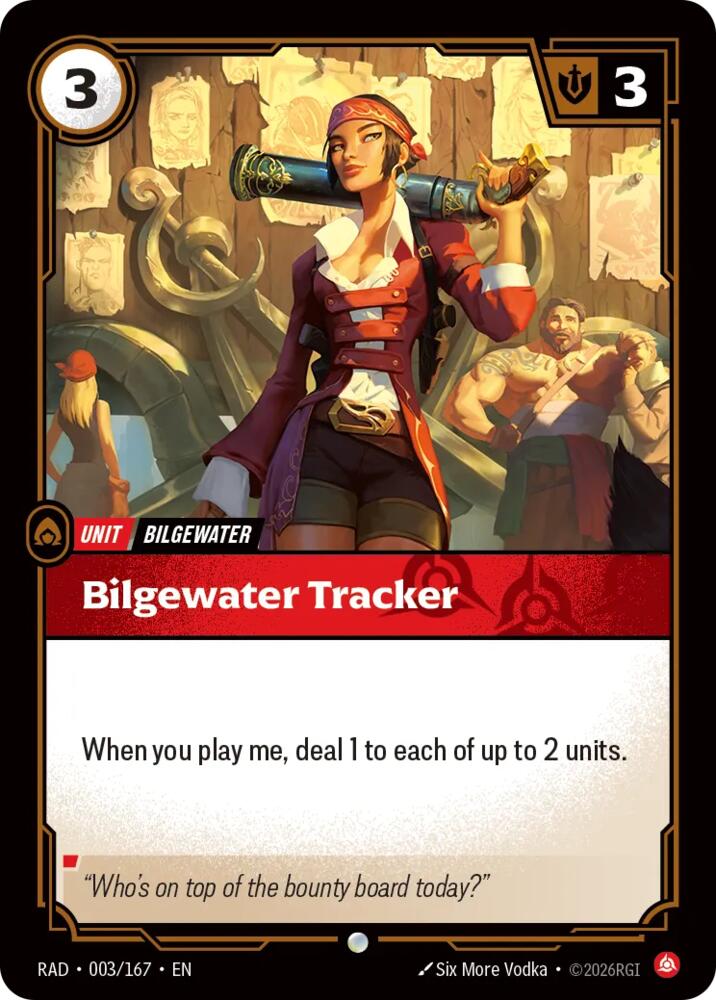 Bilgewater Tracker (003/167) [Radiance]