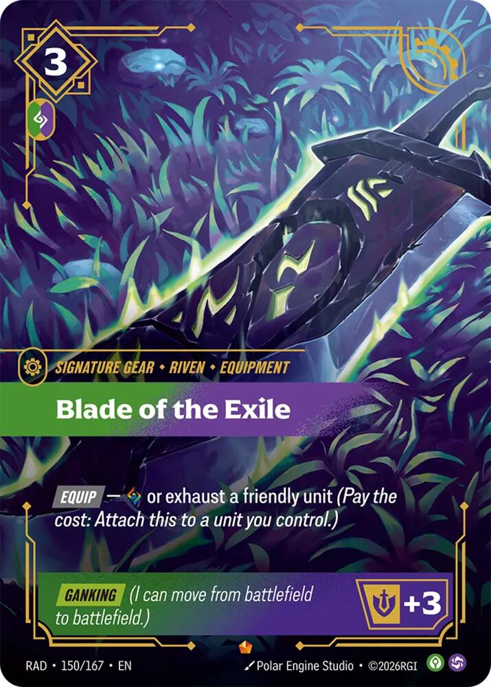 Blade of the Exile (150/167) [Radiance]