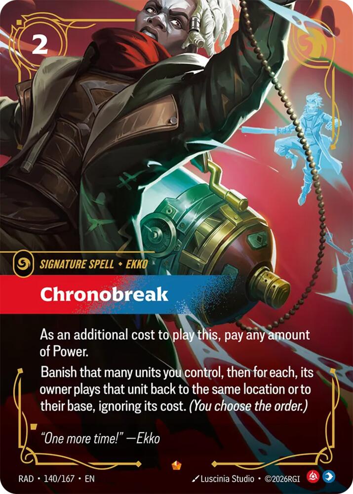 Chronobreak (140/167) [Radiance]