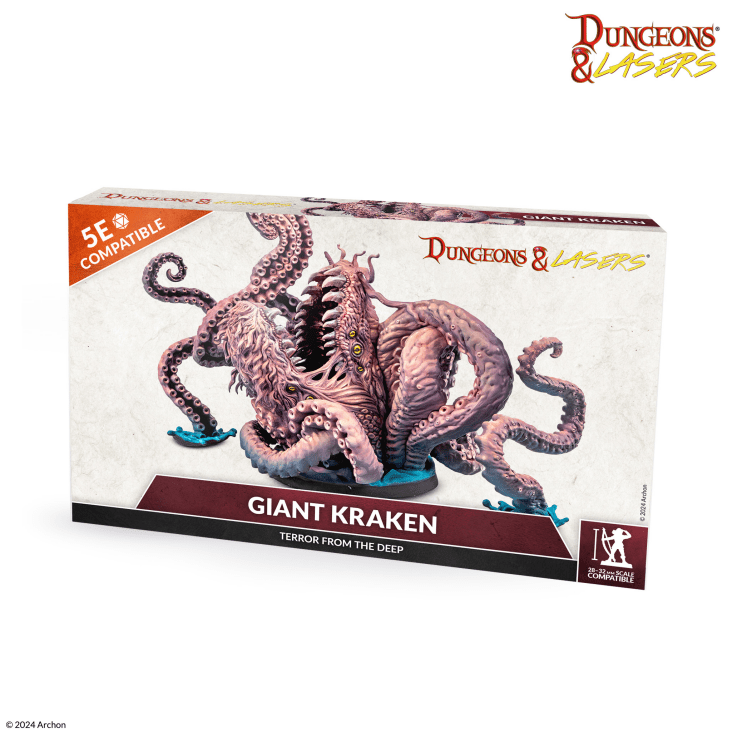 Dungeons & Lasers: Giant Kraken: Terror for the Deep