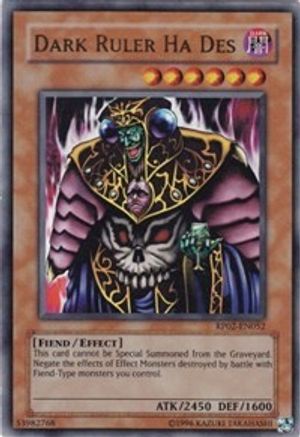Dark Ruler Ha Des [RP02-EN052] Ultra Rare