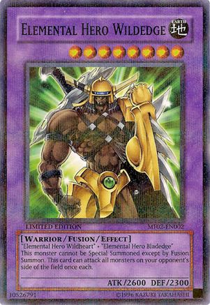Elemental Hero Wildedge [MF02-EN002] Rare