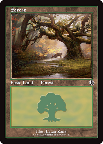 Forest (297) (Retro Frame) [Innistrad Remastered]