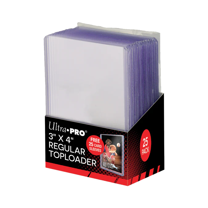 Ultra Pro - 3" x 4' Regular Toploaders and Card Sleeves