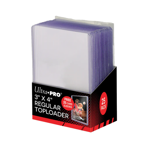 Ultra Pro - 3" x 4' Regular Toploaders and Card Sleeves