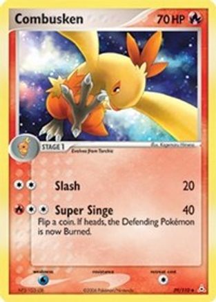 Combusken (39/110) (Stamped) [EX: Holon Phantoms]