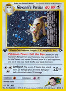 Giovanni's Persian (8/132) [Gym Challenge 1st Edition]