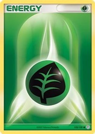 Grass Energy (123/130) [Diamond & Pearl: Base Set]