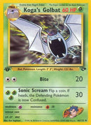Koga's Golbat (46/132) [Gym Challenge Unlimited]