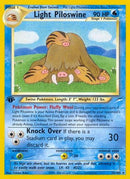 Light Piloswine (26/105) [Neo Destiny 1st Edition]