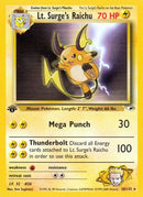 Lt. Surge's Raichu (28/132) [Gym Heroes Unlimited]