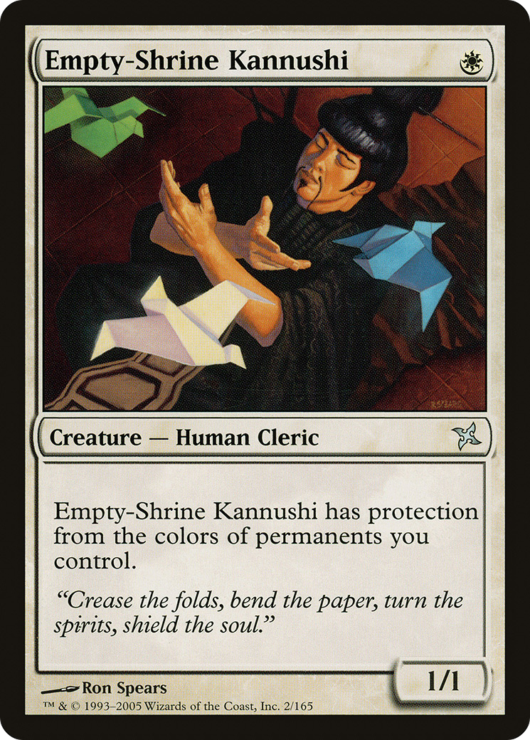 Empty-Shrine Kannushi [Betrayers of Kamigawa]