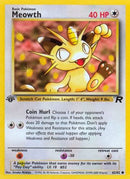 Meowth (62/82) [Team Rocket 1st Edition]