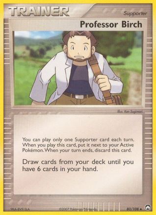 Professor Birch (80/108) [EX: Power Keepers]