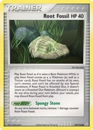 Root Fossil (93/110) [EX: Holon Phantoms]