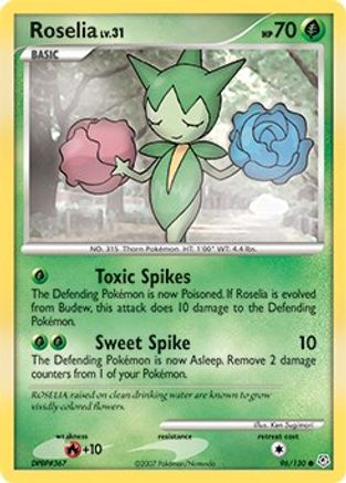 Roselia (96/130) [Diamond & Pearl: Base Set]