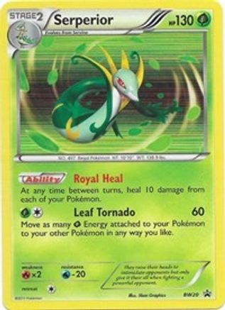 Serperior (BW20) [Black & White: Black Star Promos]
