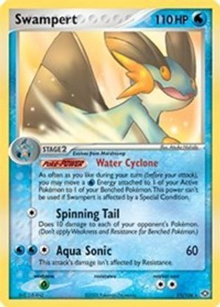 Swampert (11/106) (Theme Deck Exclusive) [EX: Emerald]