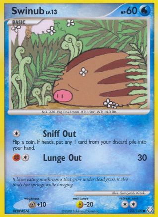 Swinub (123/146) [Diamond & Pearl: Legends Awakened]