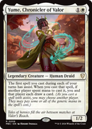 Yume, Chronicler of Valor [Mystery Booster: Commander Edition]