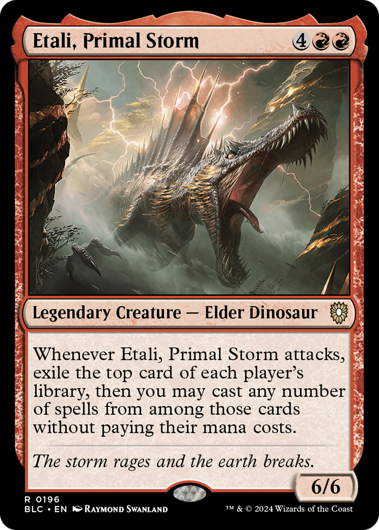 Etali, Primal Storm [Bloomburrow Commander]