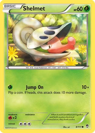 Shelmet (8/111) [XY: Furious Fists]