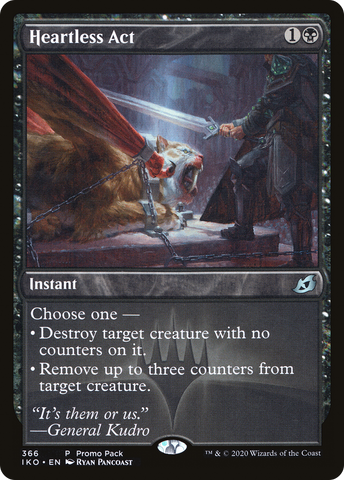 Heartless Act (Promo Pack) [Ikoria: Lair of Behemoths Promos]