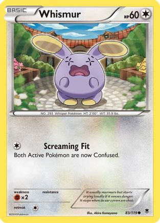 Whismur (83/119) [XY: Phantom Forces]