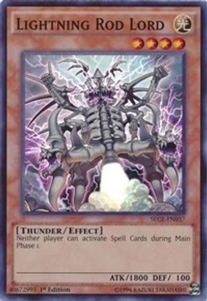 Lightning Rod Lord [SECE-EN037] Super Rare