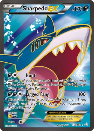 Sharpedo EX (152/160) [XY: Primal Clash]