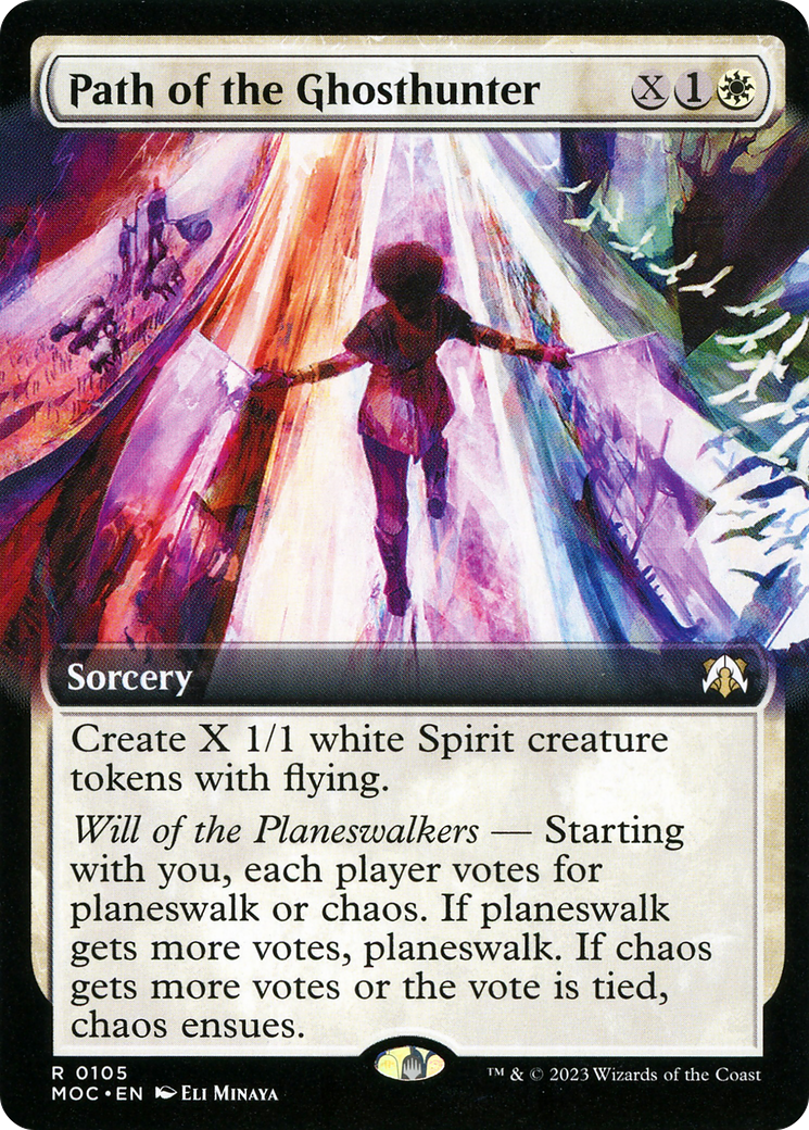 Path of the Ghosthunter (Extended Art) [March of the Machine Commander]
