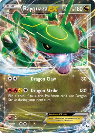 Rayquaza EX (60/108) [XY: Roaring Skies]