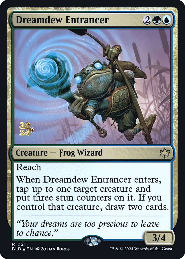 Dreamdew Entrancer [Bloomburrow Prerelease Promos]