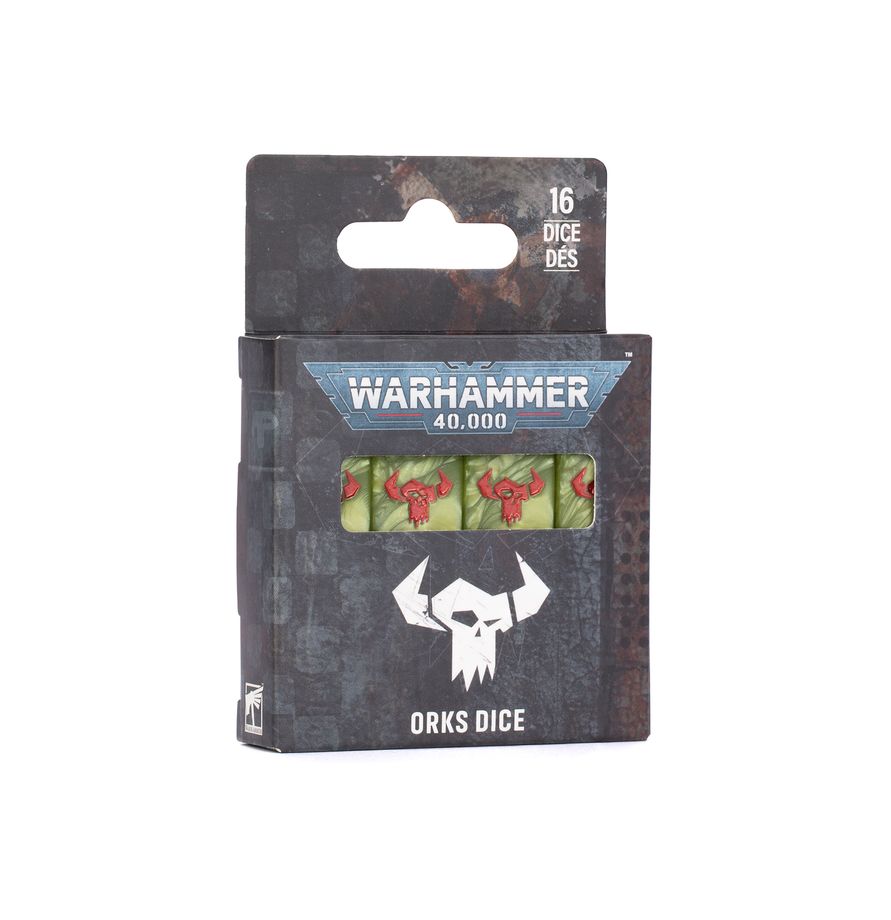 WARHAMMER 40000: ORKS DICE - Available September 5th