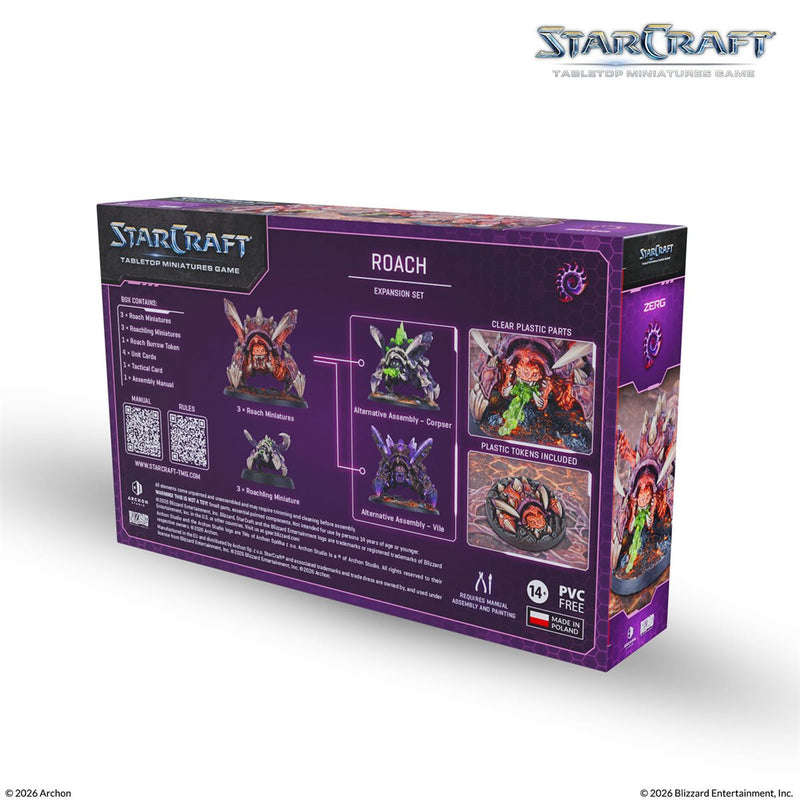 Starcraft: The Miniatures Game: Zerg: Roach Expansion Set