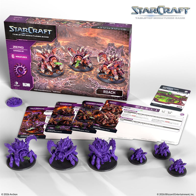 Starcraft: The Miniatures Game: Zerg: Roach Expansion Set