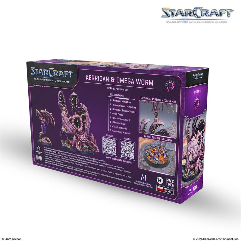 Starcraft: The Miniatures Game: Zerg: Primal Kerrigan Hero Expansion Set