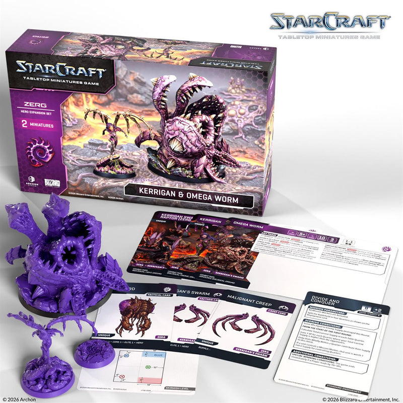 Starcraft: The Miniatures Game: Zerg: Primal Kerrigan Hero Expansion Set