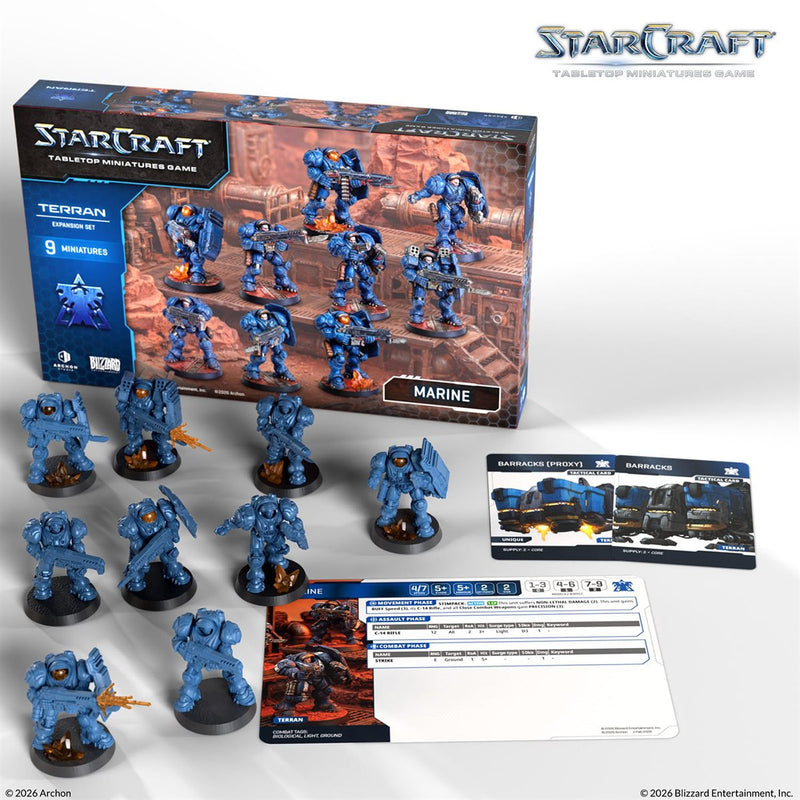 Starcraft: The Miniatures Game: Terran: Marine Expansion Set