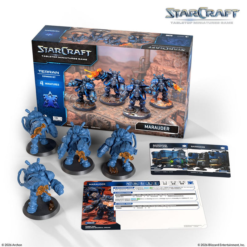 Starcraft: The Miniatures Game: Terran: Marauder Expansion Set