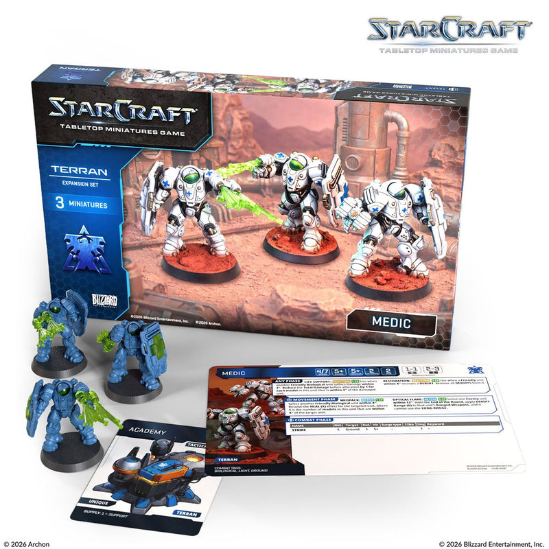 Starcraft: The Miniatures Game: Terran: Medic Expansion Set