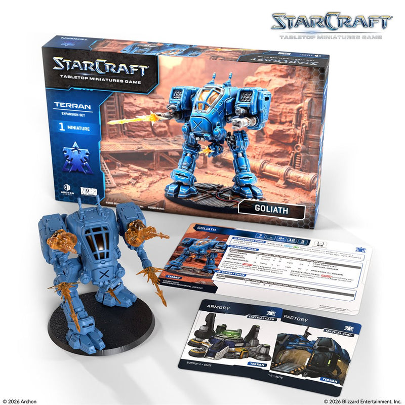 Starcraft: The Miniatures Game: Terran: Goliath Expansion Set