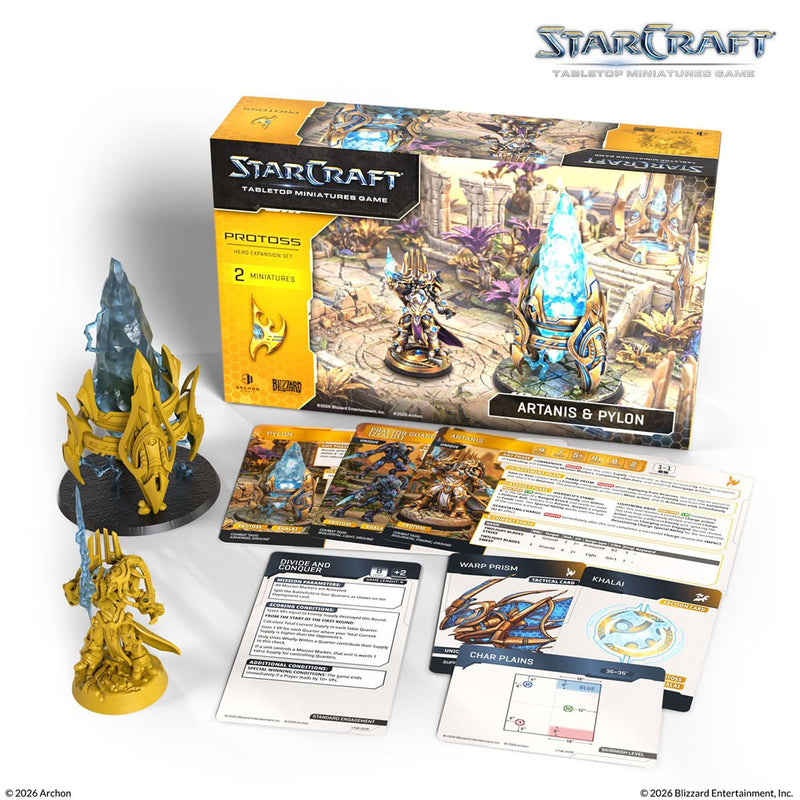 Starcraft: The Miniatures Game: Protoss: Hierarch Artanis Hero Expansion Set