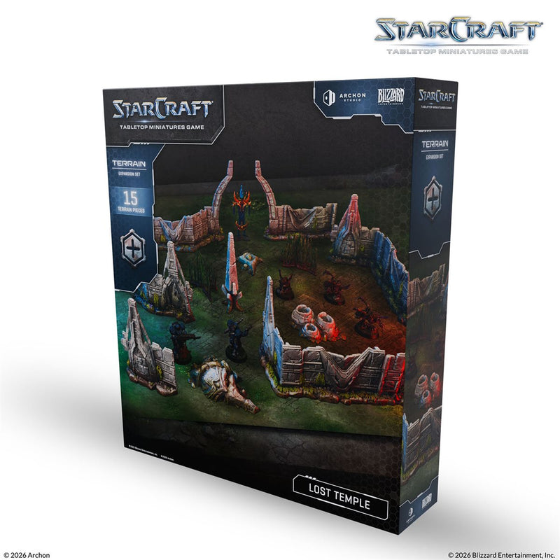 Starcraft: The Miniatures Game: Lost Temple - Terrain Expansion Set