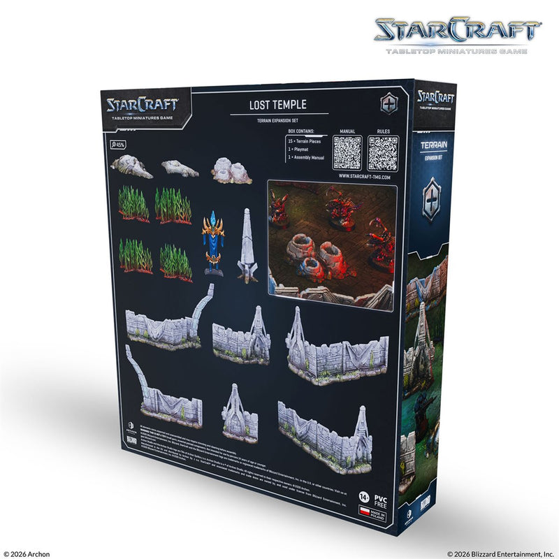 Starcraft: The Miniatures Game: Lost Temple - Terrain Expansion Set